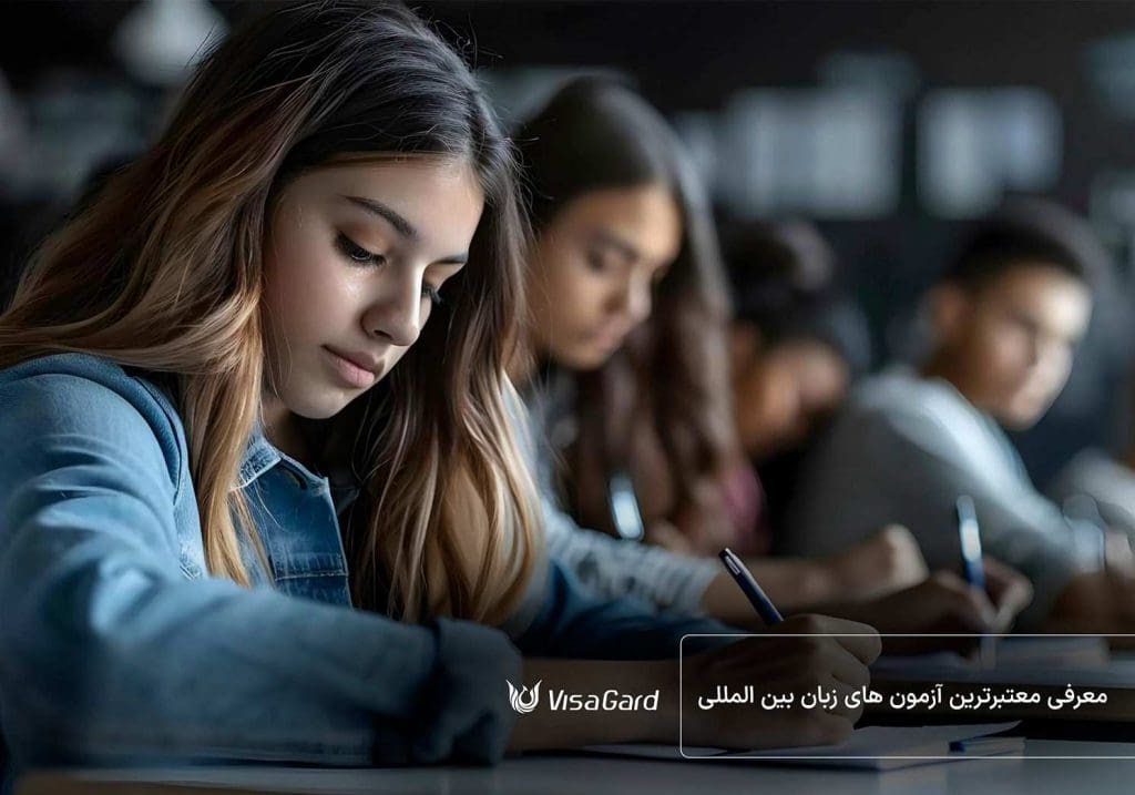students doing tests - معرفی معتبرترین آزمون های زبان بین المللی